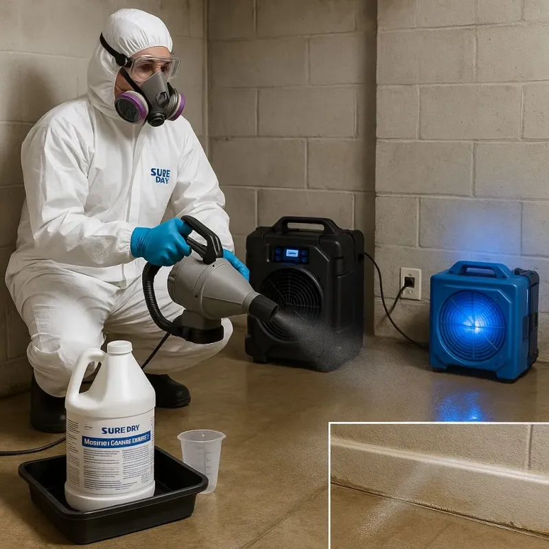 Sanitization and Odor Removal process in Jolivue, VA